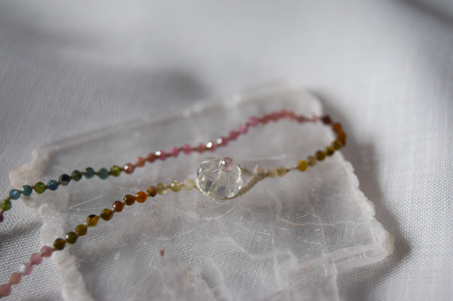 Gemini Watermelon Tourmaline Bracelet