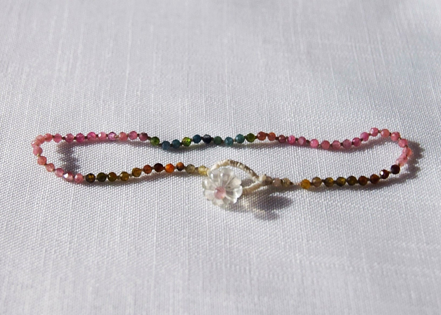 Gemini Watermelon Tourmaline Bracelet