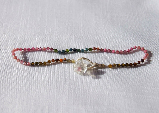 Gemini Watermelon Tourmaline Bracelet