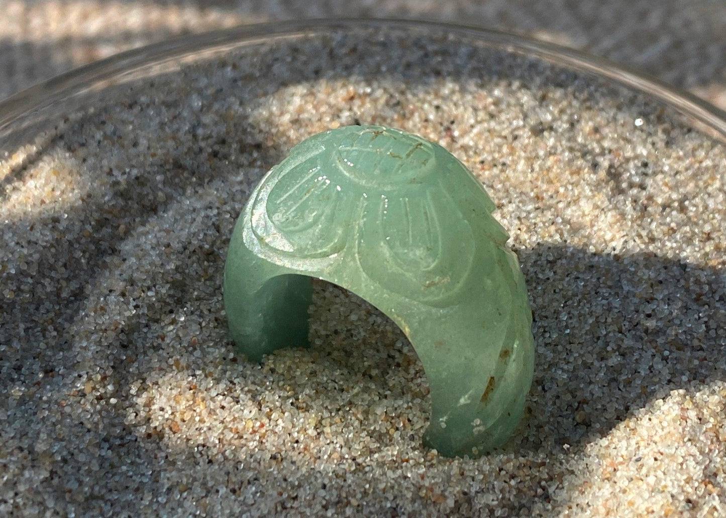 Aventurine Flower Ring - Atelier Asali