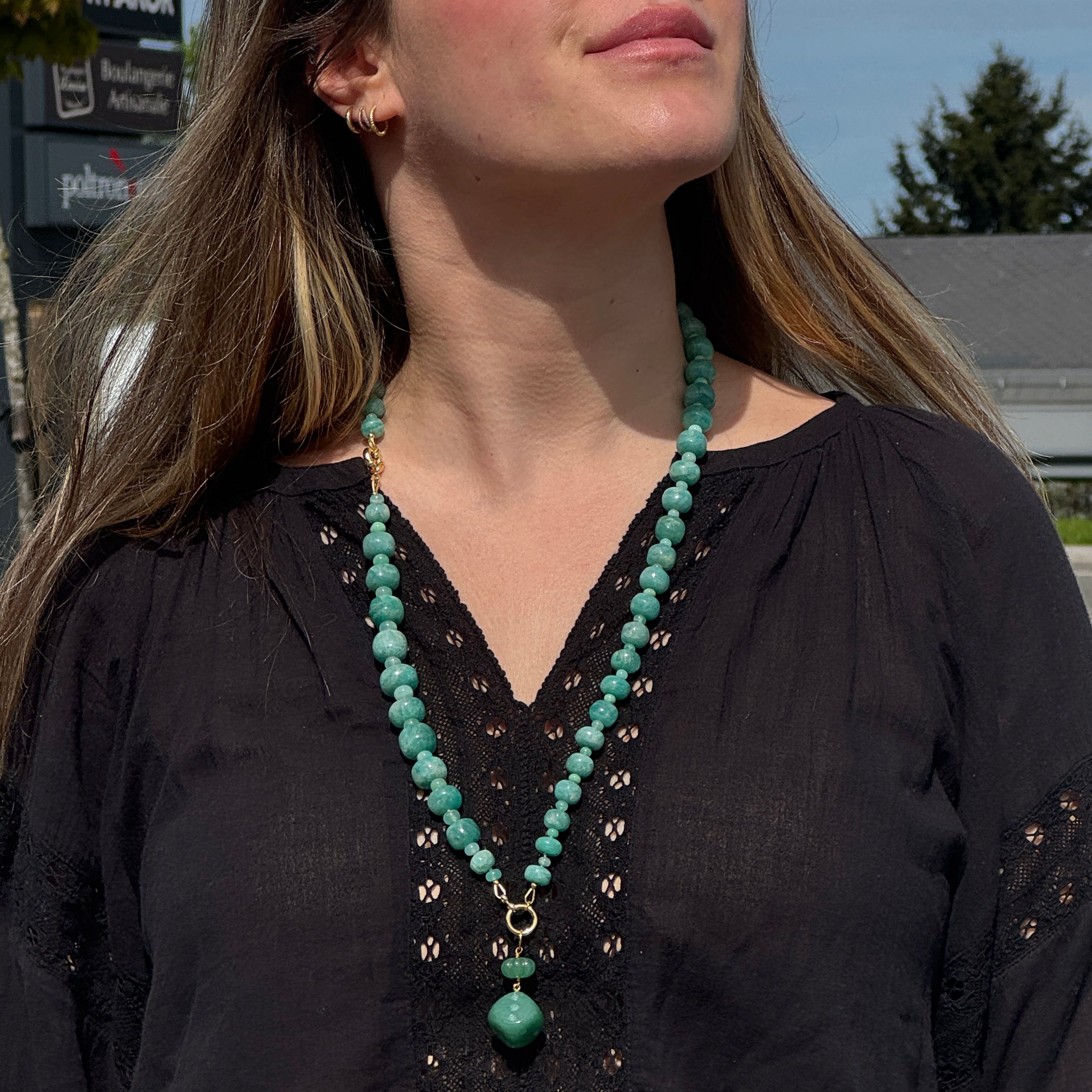 Duality — Amazonite Necklace