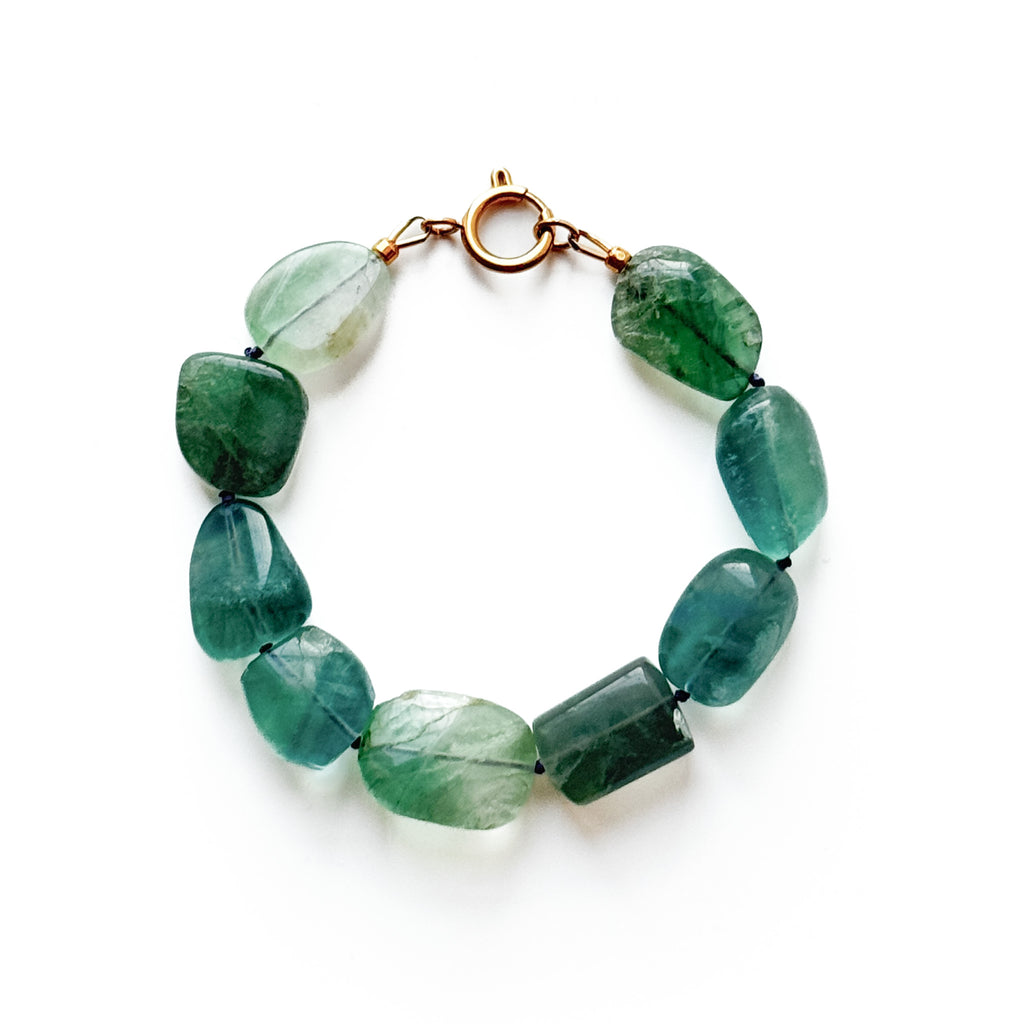 Strata — Fluorite Bracelet