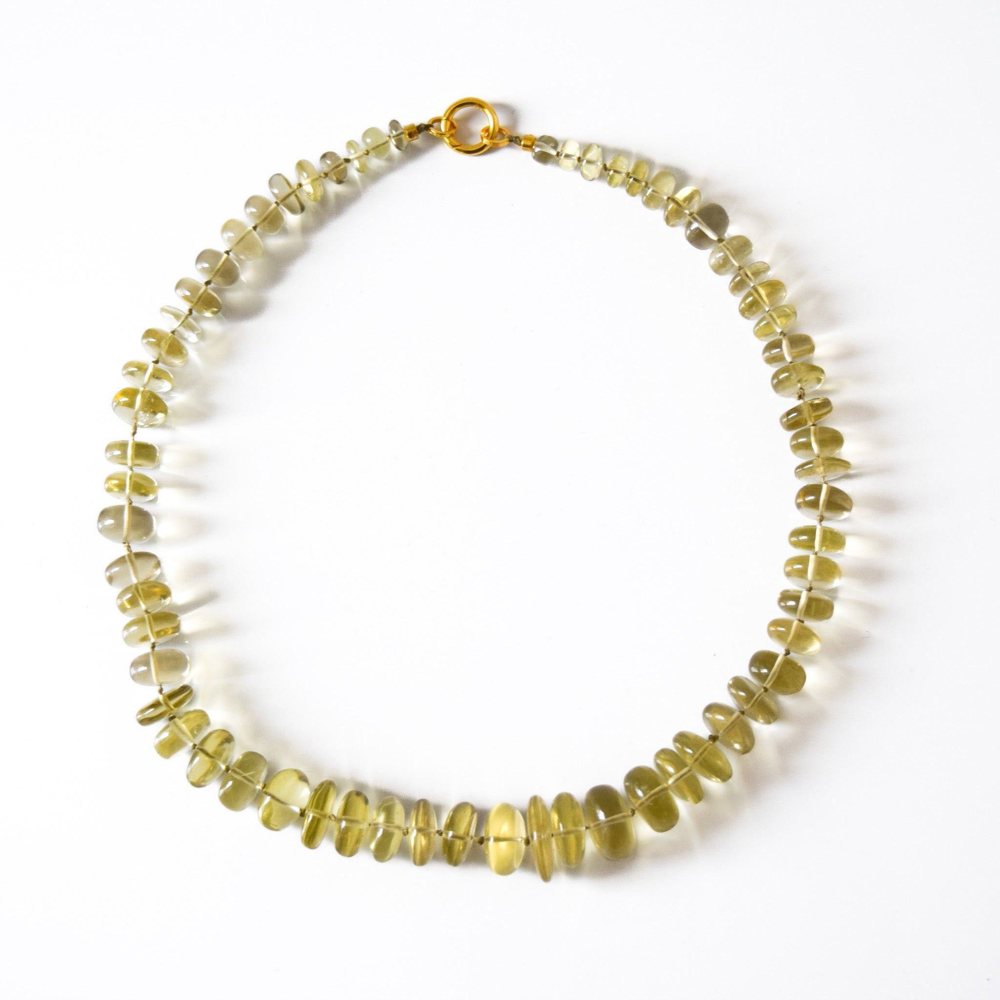 Lemon Quartz Necklace