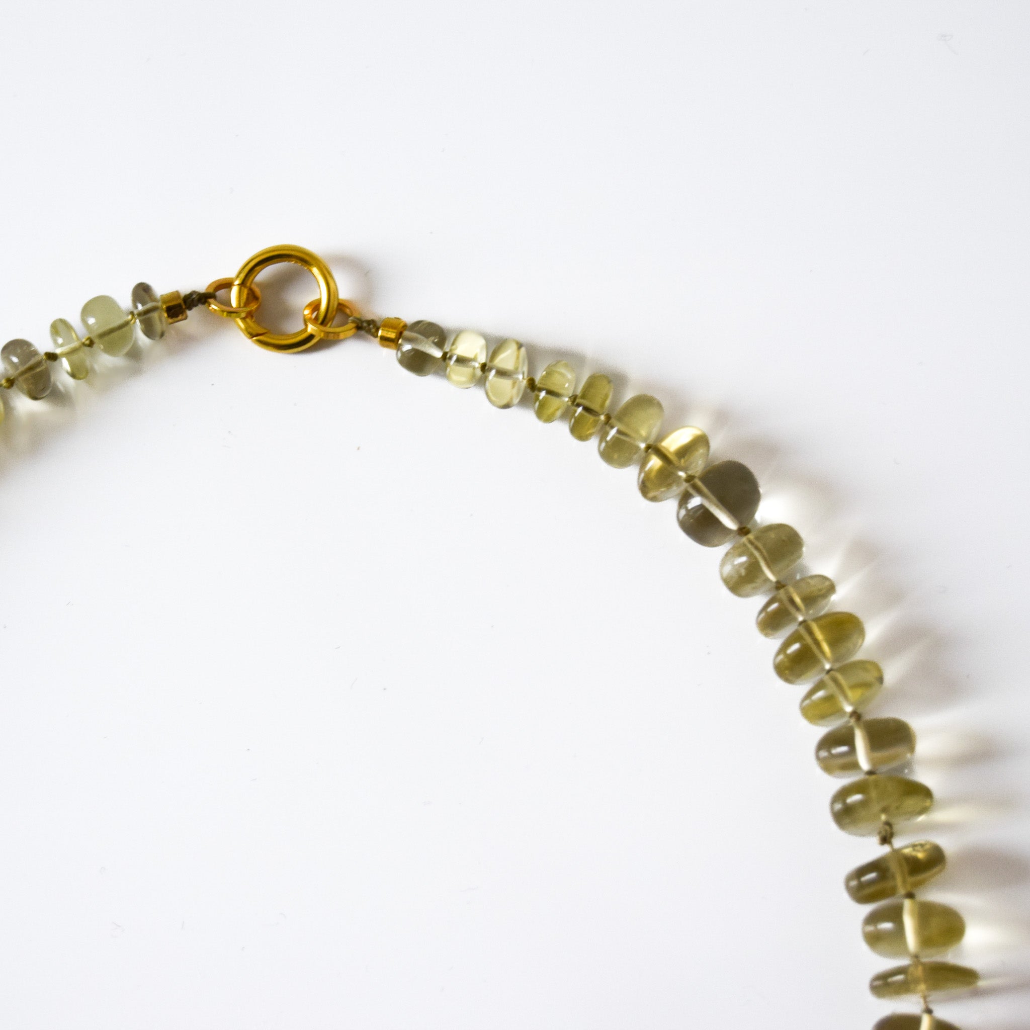 Lemon Quartz Necklace