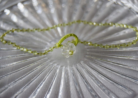 Leo Peridot Bracelet