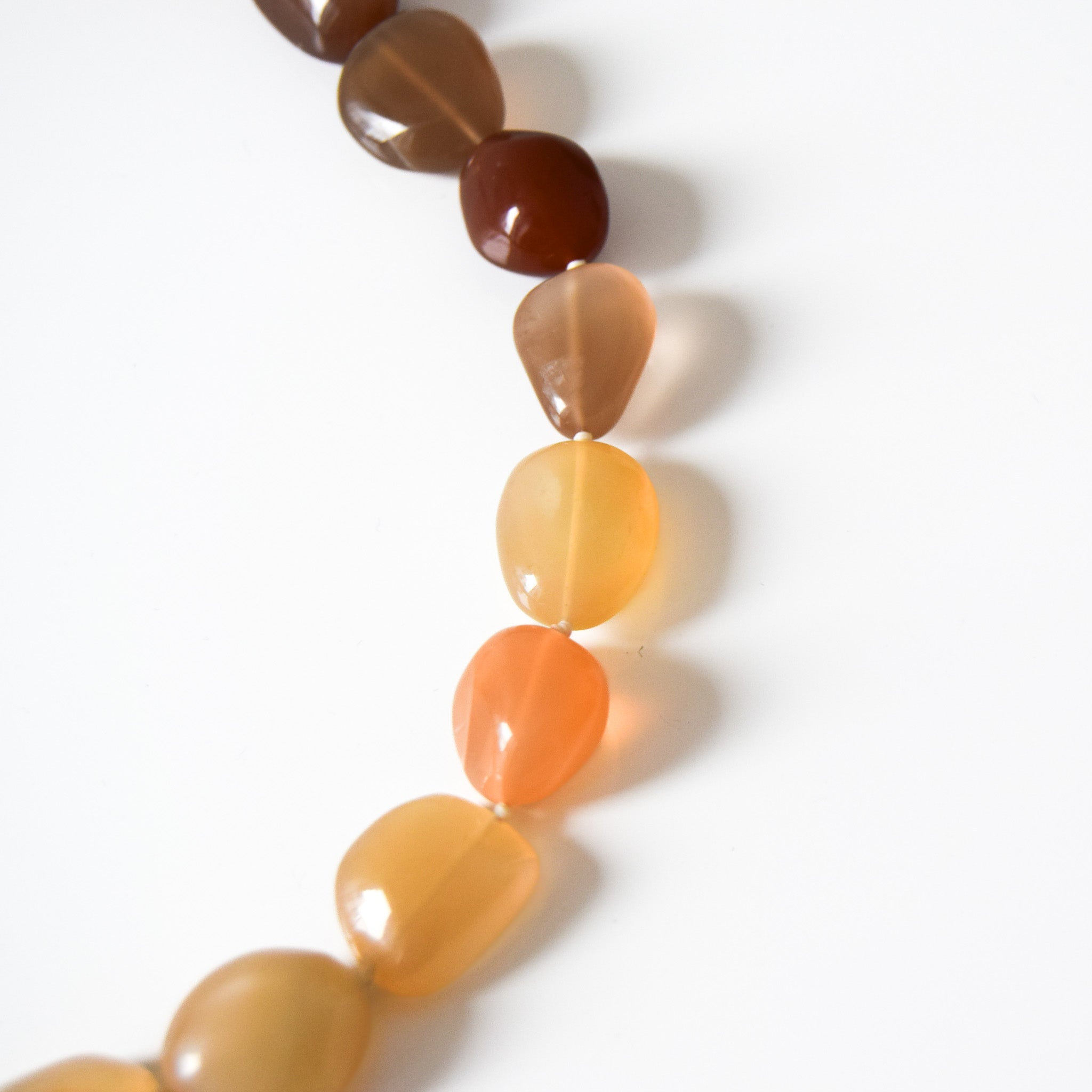 Multi Coloured Moonstone Necklace