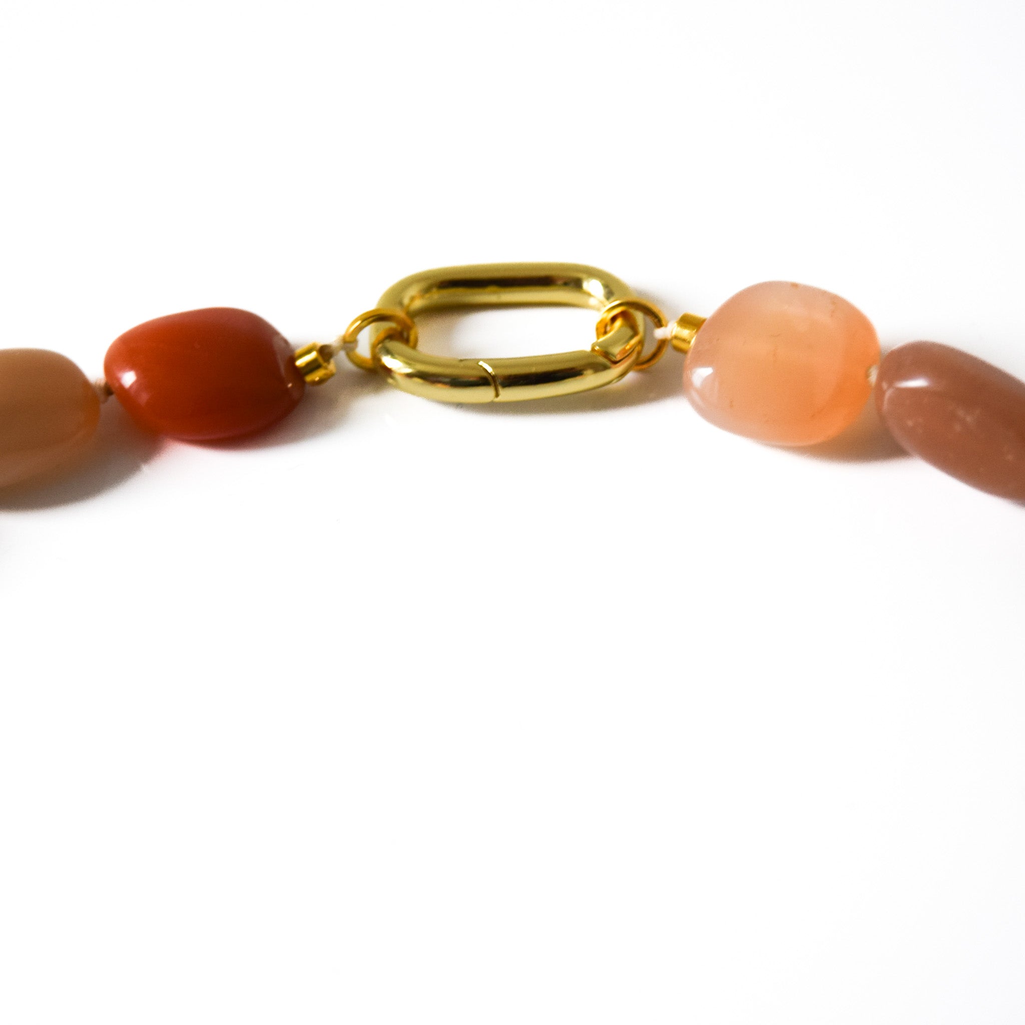 Multi Coloured Moonstone Necklace