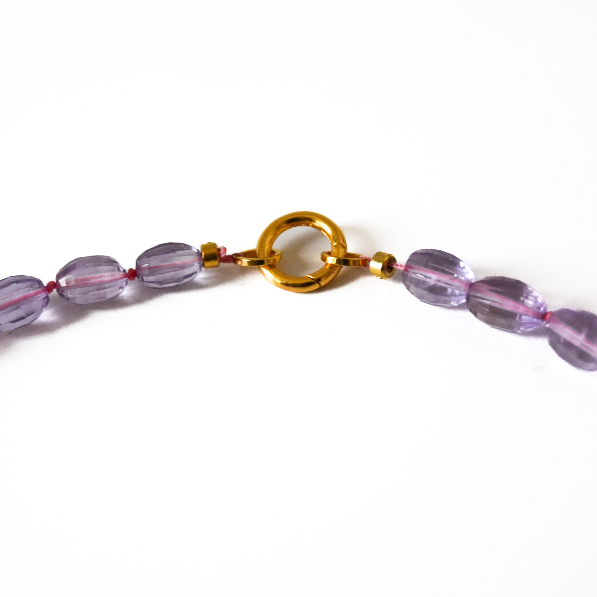 Pink Amethyst Necklace