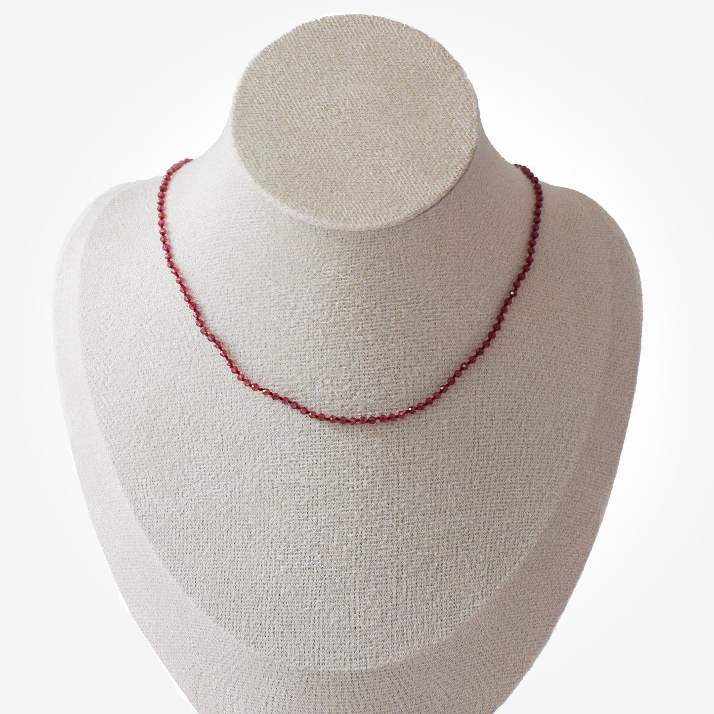 Garnet Capricorn Necklace