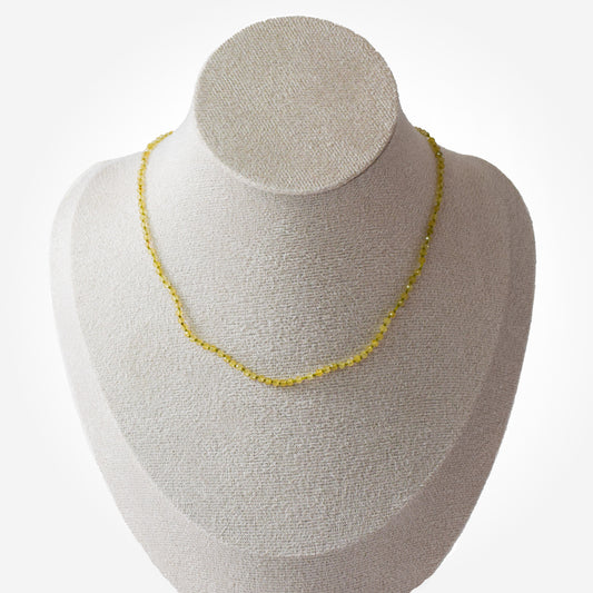 Rutilated Quartz Taurus Necklace