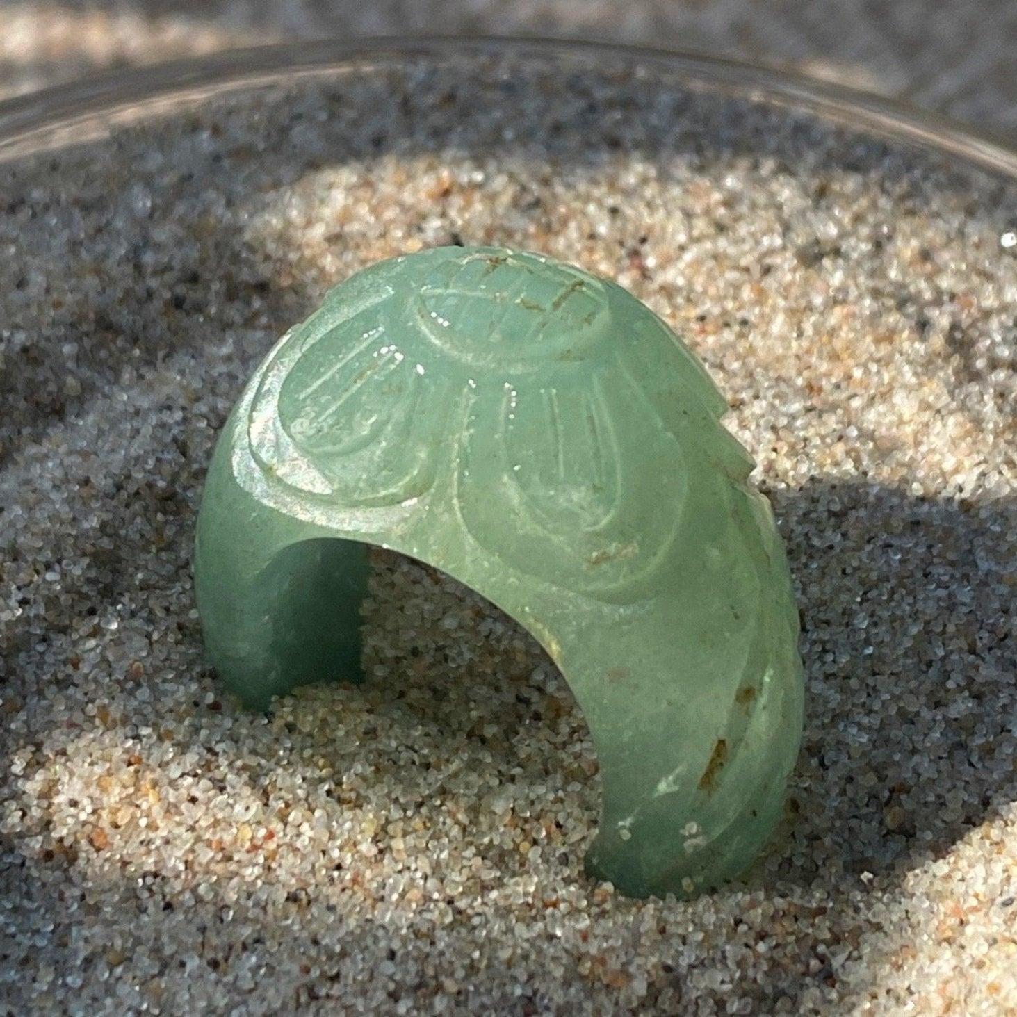 Aventurine Flower Ring - Atelier Asali