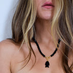 Black Spinel Necklace