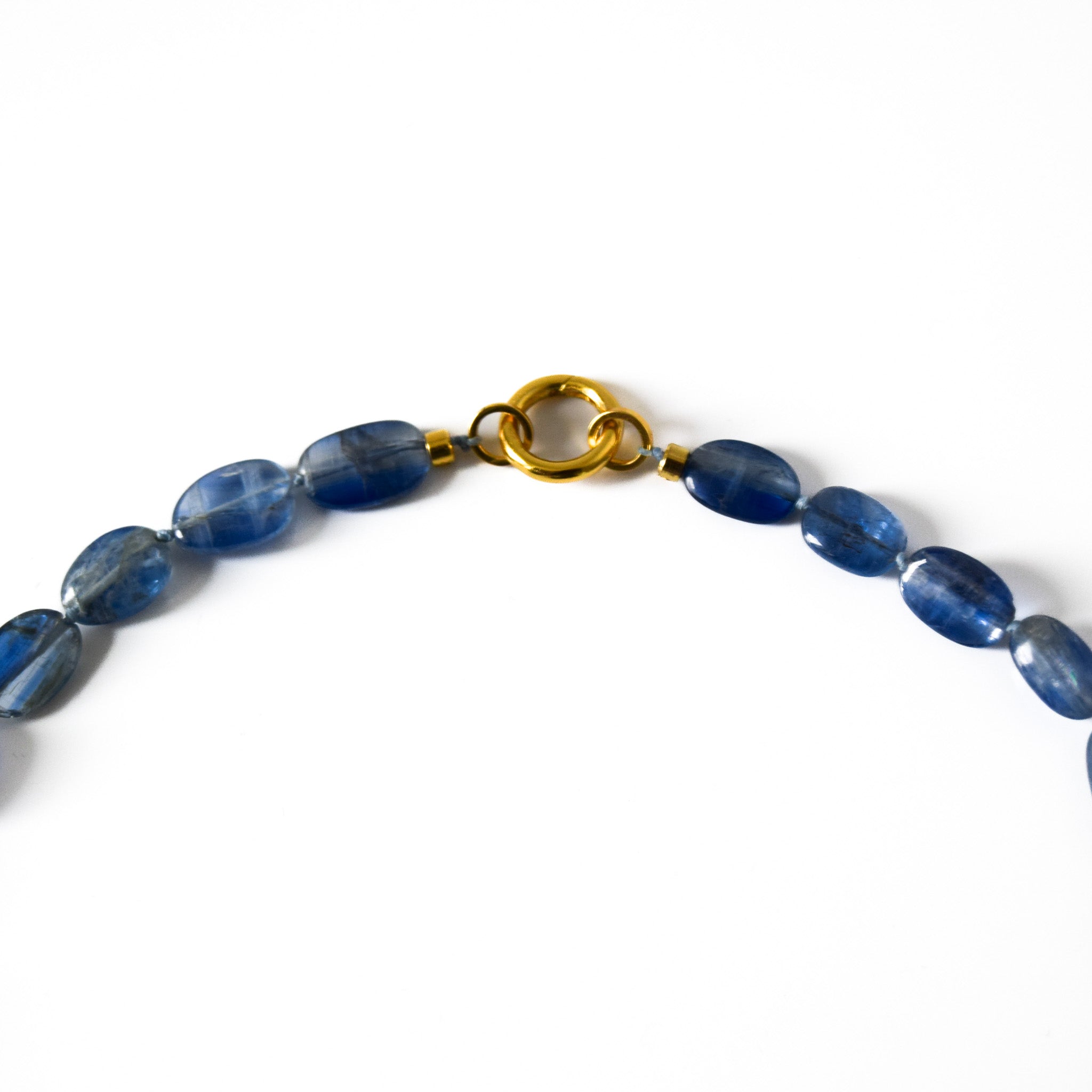 Blue Kyanite Choker Necklace