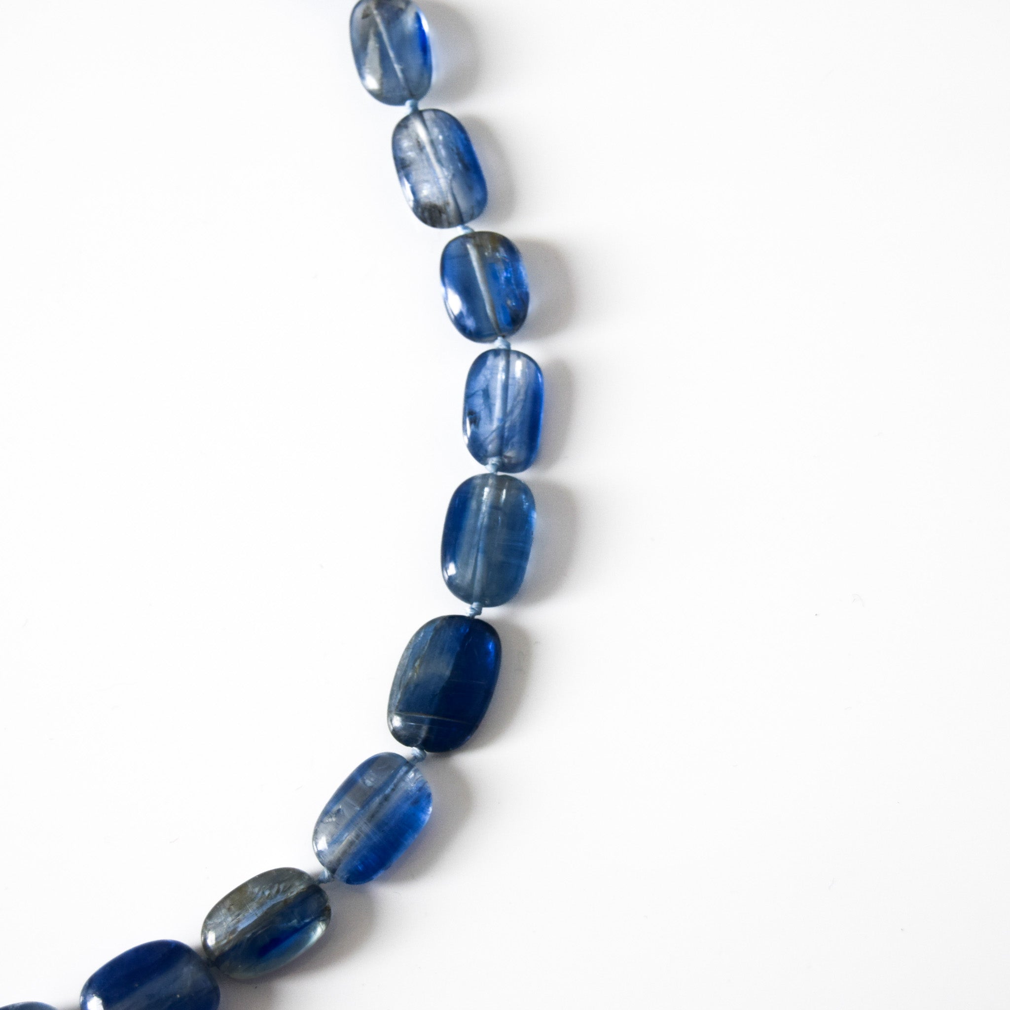 Blue Kyanite Choker Necklace