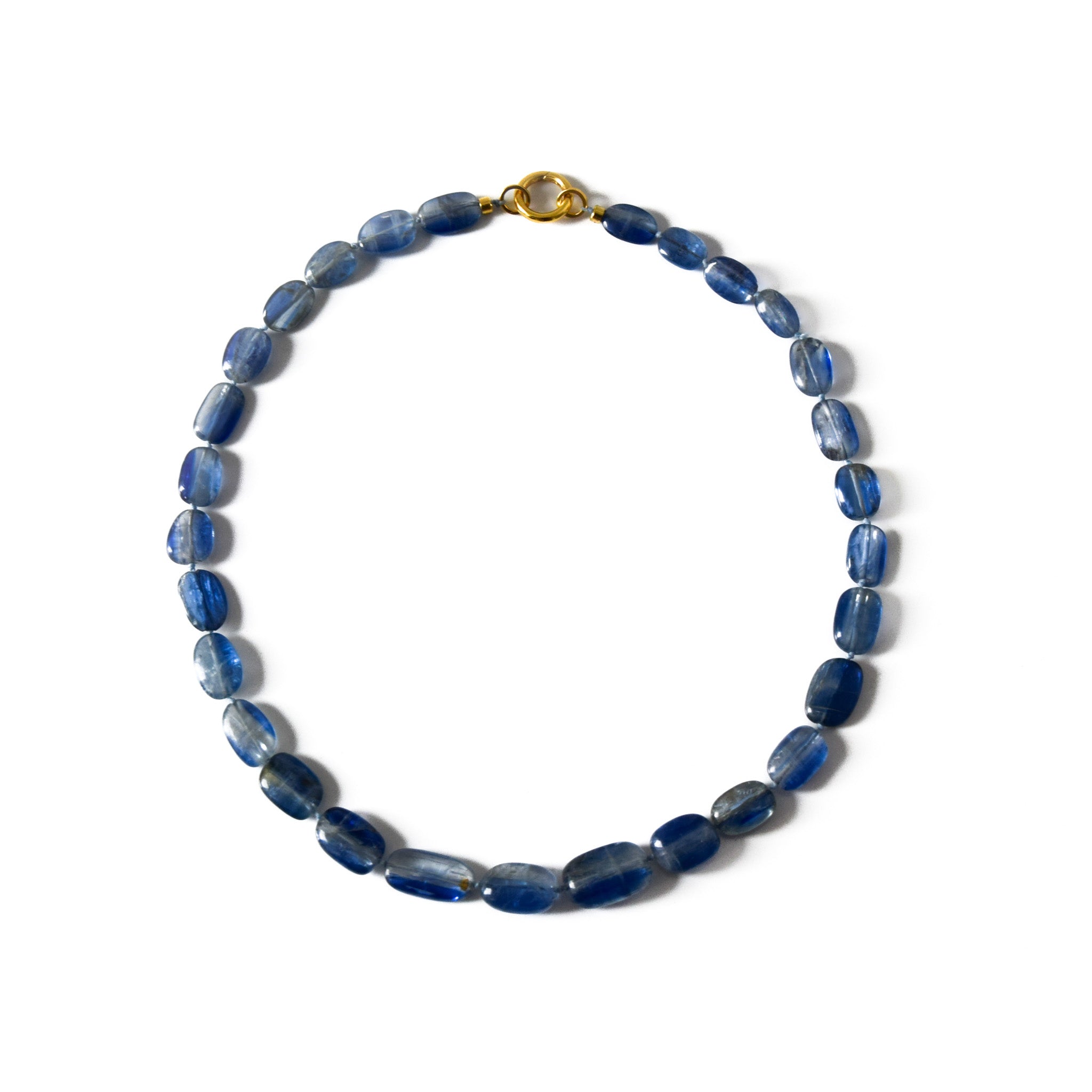 Blue Kyanite Choker Necklace