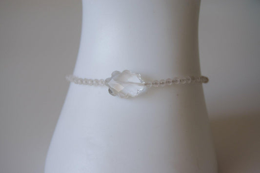 Clear Quartz Cloud Bracelet - Atelier Asali