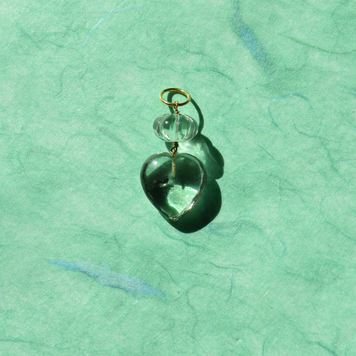 Stacked heart pendant