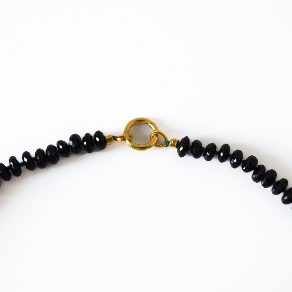Black Spinel Necklace