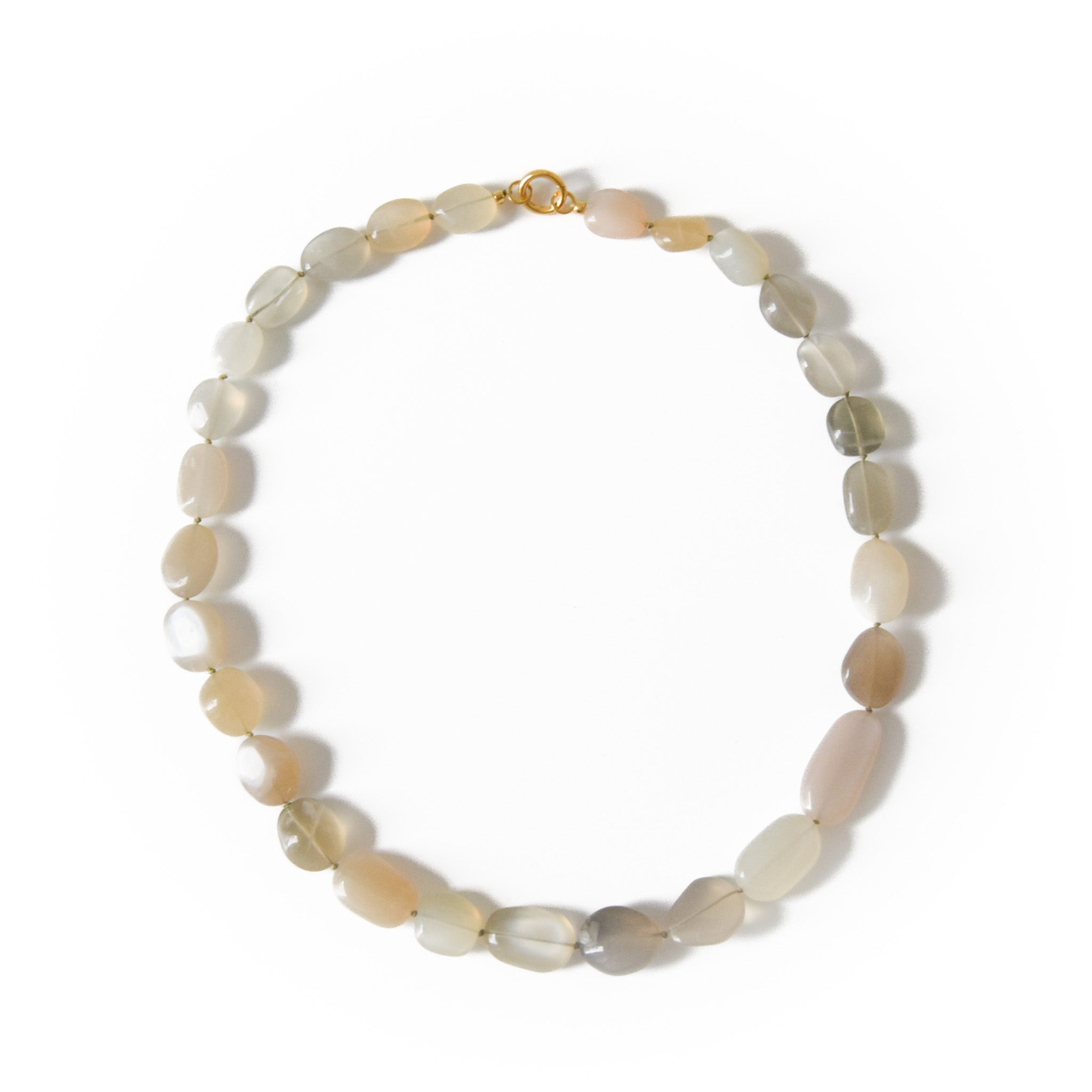 Cream Moonstone Necklace