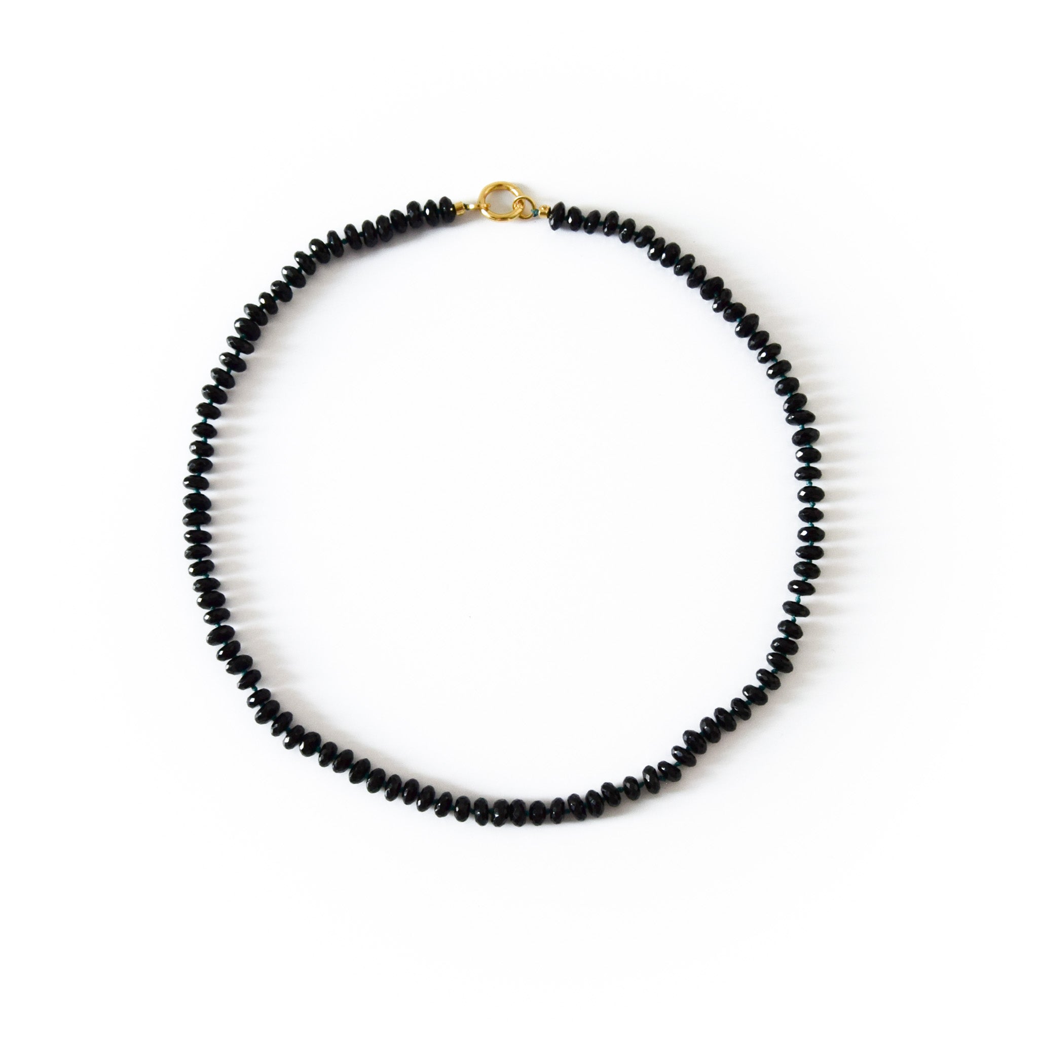 Black Spinel Necklace