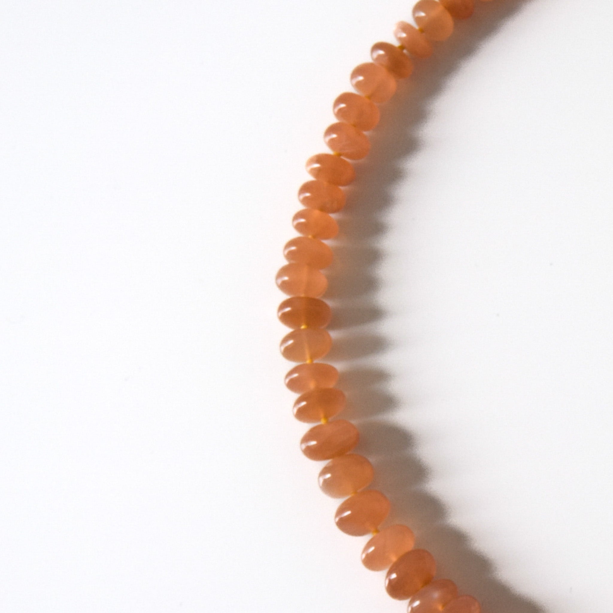 Peach Moonstone Necklace
