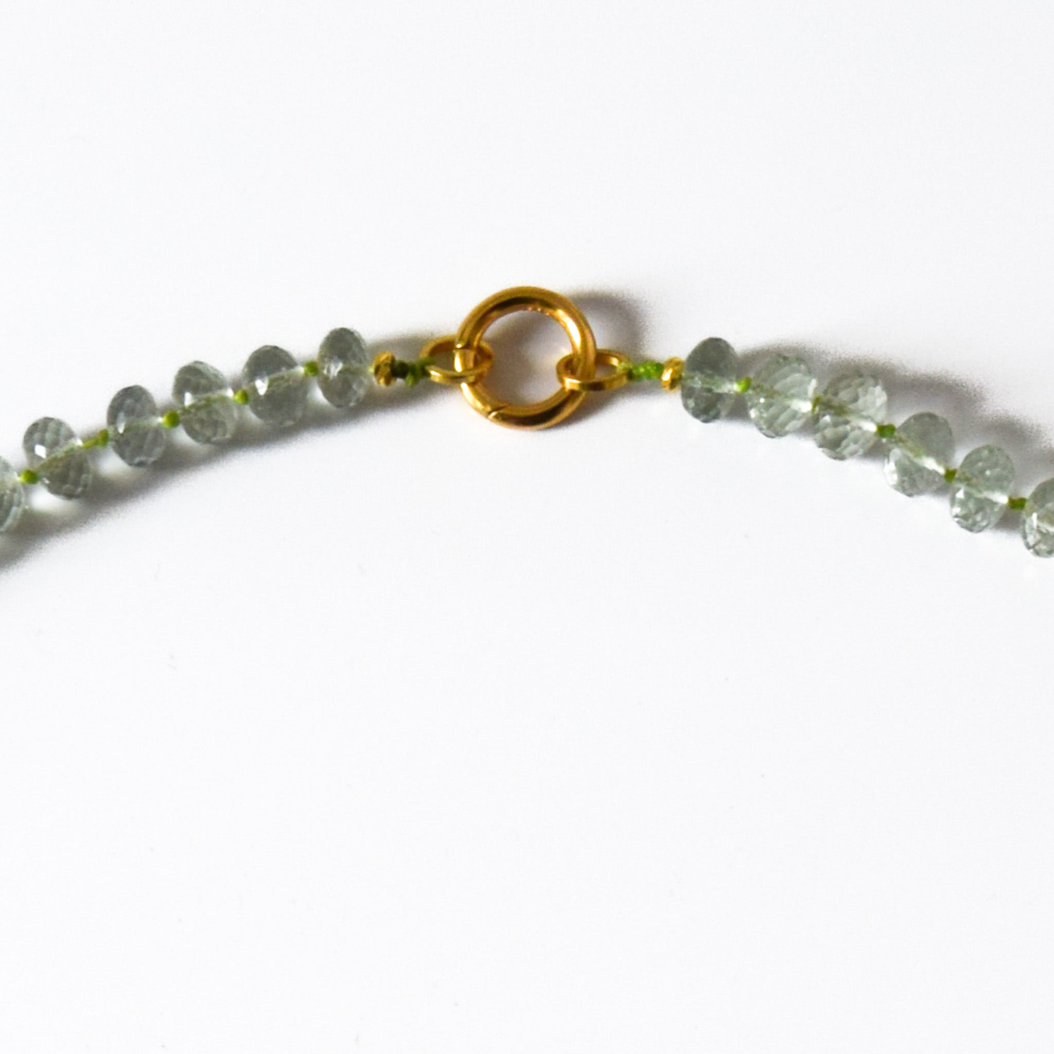Prasolite Necklace