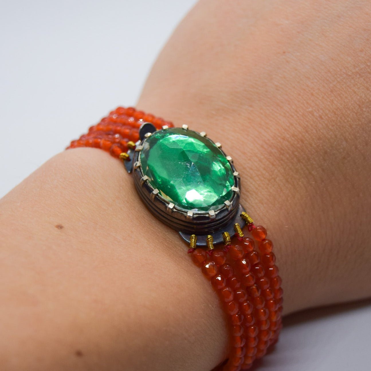 Quartz and Carnelian Bracelet - Atelier Asali