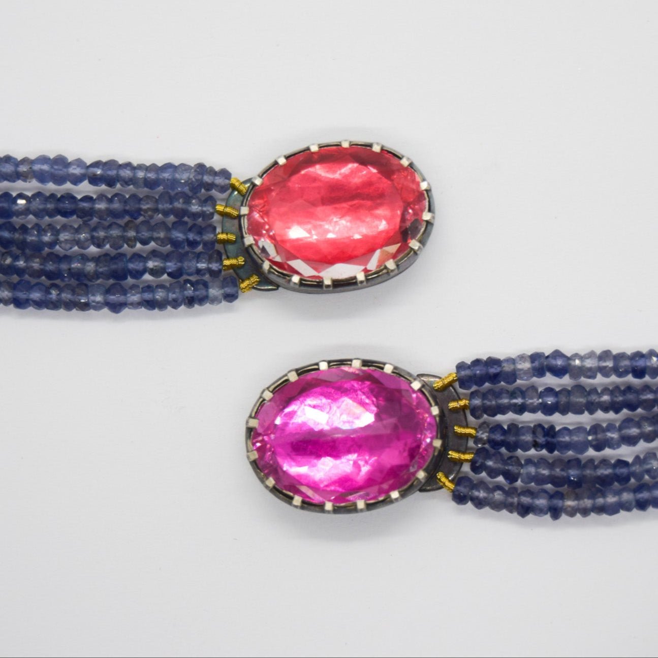 Quartz and Tanzanite Bracelet - Atelier Asali