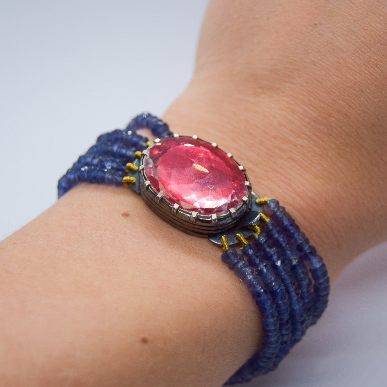 Quartz and Tanzanite Bracelet - Atelier Asali