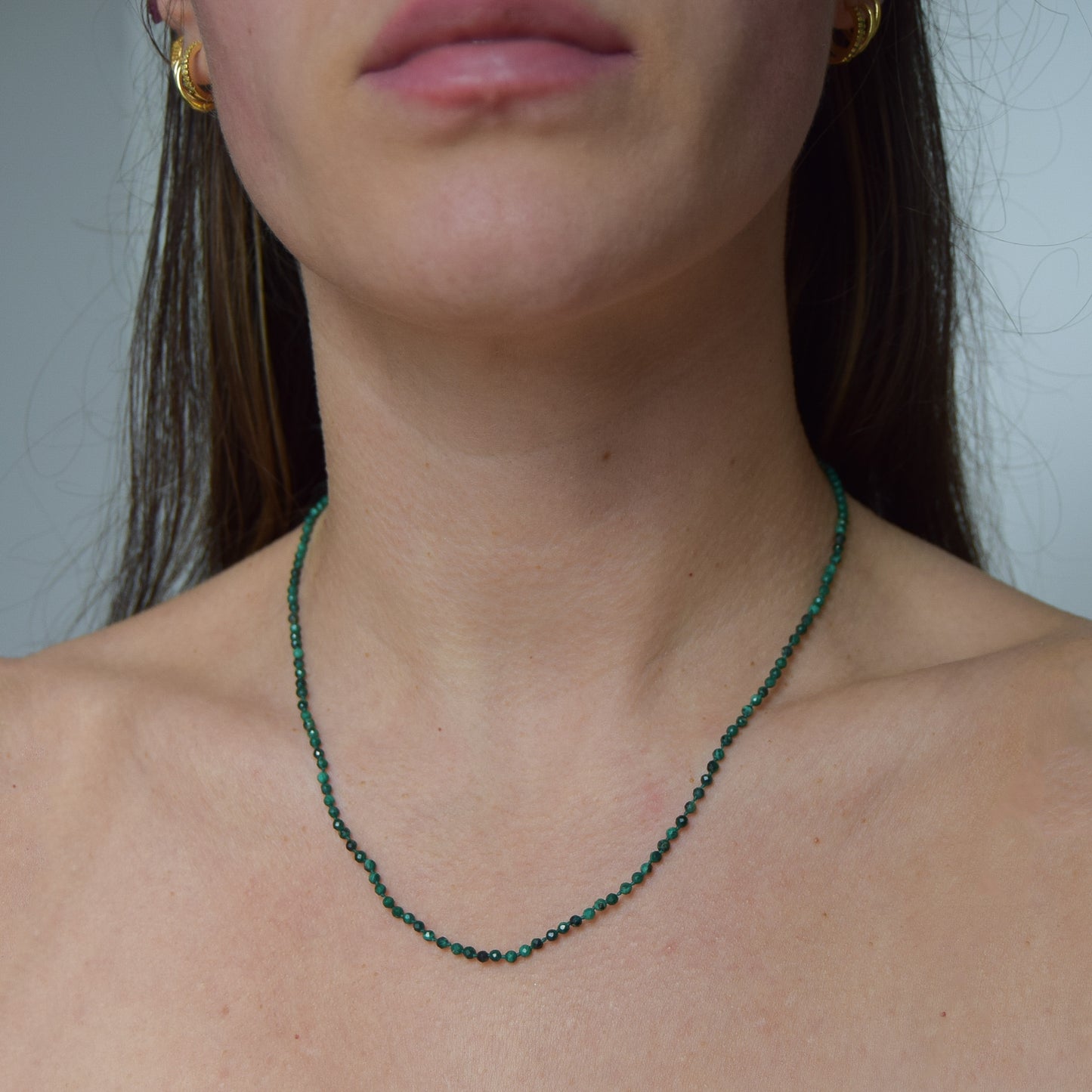 Malachite Scorpio Necklace