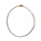 Rainbow Moonstone Cube Necklace